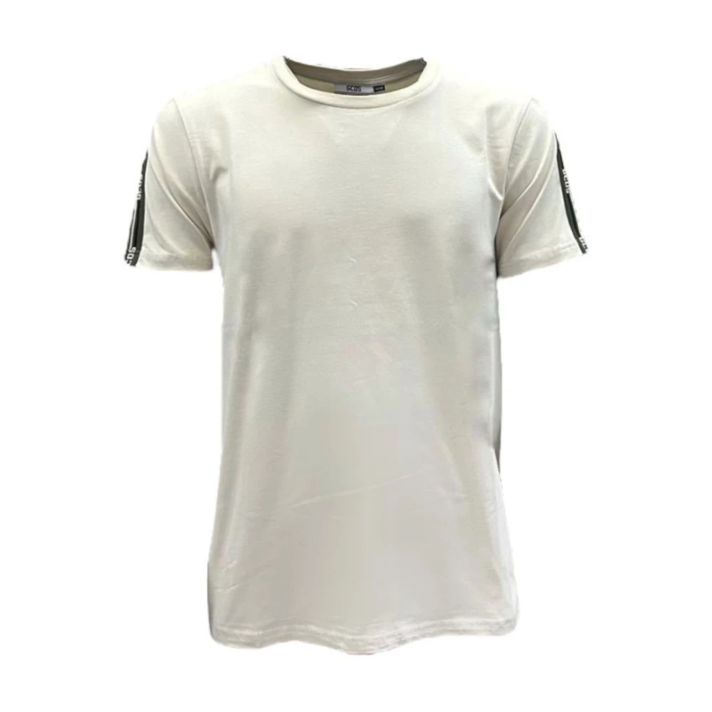 Gcds Herr Beige Toppar S, Kortärmad T-Shirt