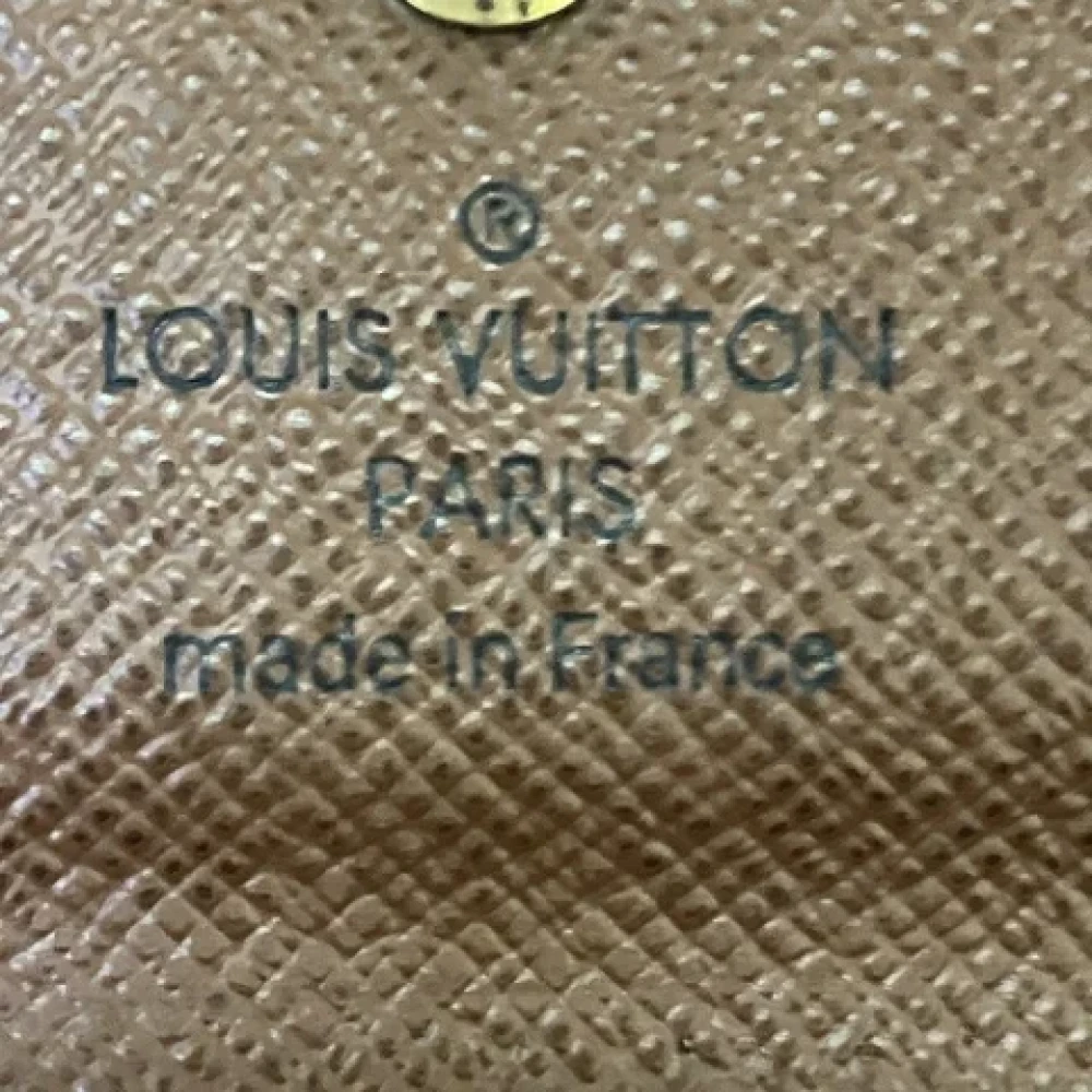 Louis Vuitton Vintage Pre-owned Fabric key-holders Brown Dames