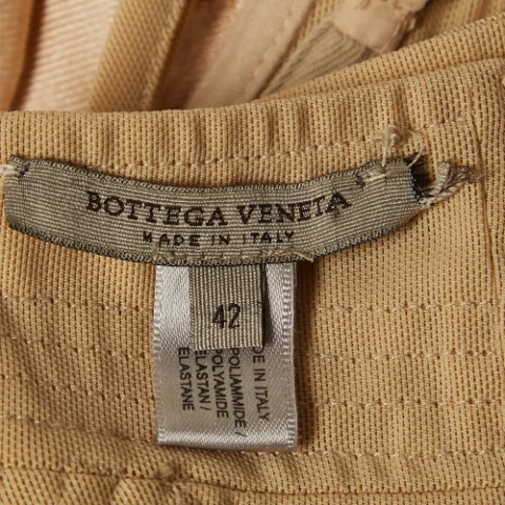 Bottega Veneta Vintage Pre-owned Fabric tops Beige Dames