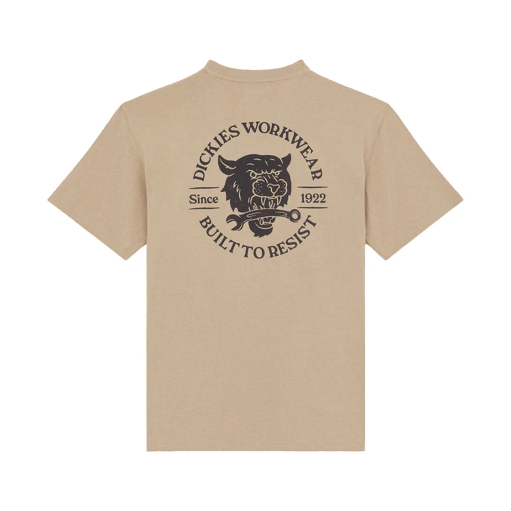 Dickies Moersleutel T-shirt Korte Mouw Woestijnzand Beige Heren