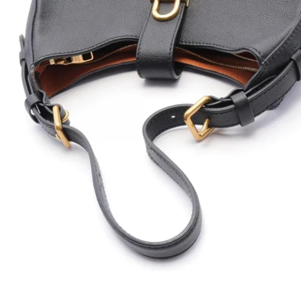 Louis Vuitton Vintage Pre-owned Leather louis-vuitton-bags Black Dames