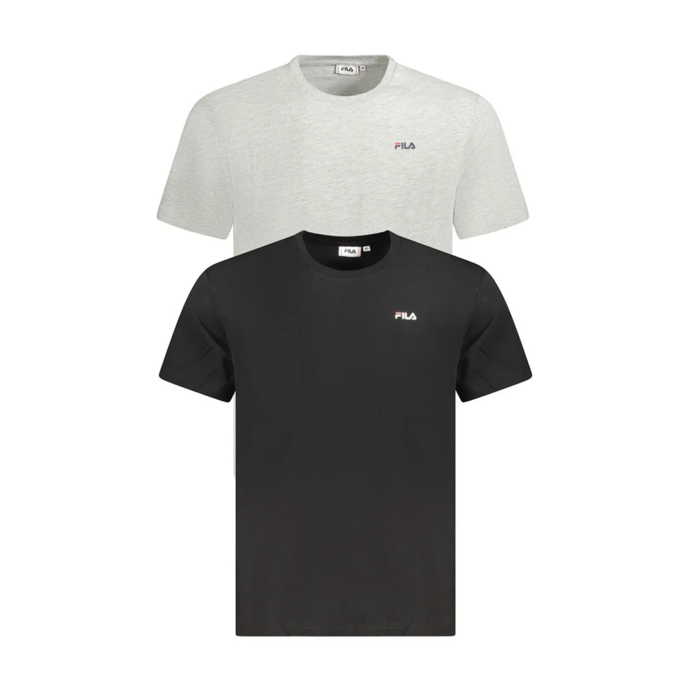 Fila Men's Multicolor Bold Print Crew Neck Tee