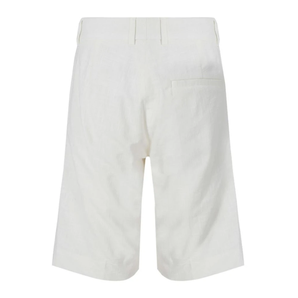 Casablanca Palm Court Witte Shorts Stijlvol Veelzijdig White Heren