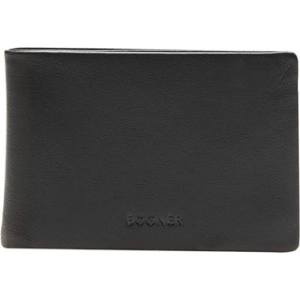 Bogner Aspen Nelio Billfold Portemonnee Zwart Black Heren
