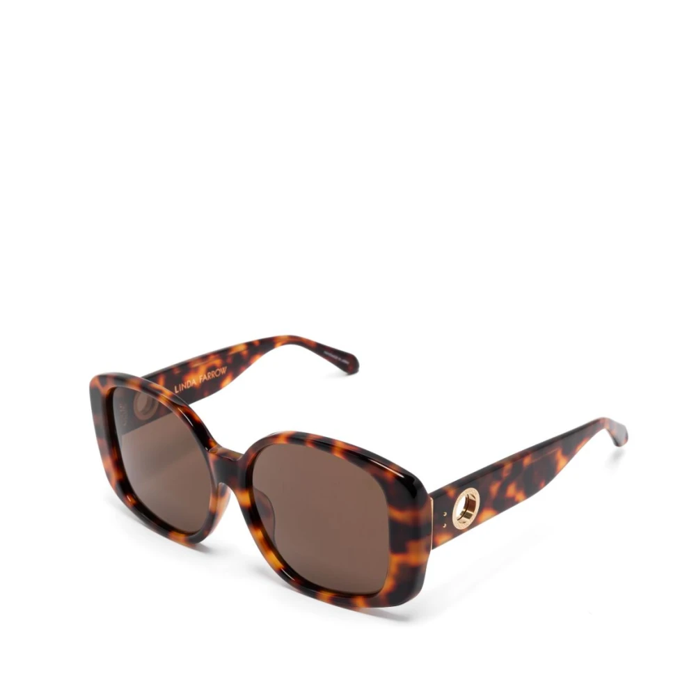 Linda Farrow Brown Lfl1478 C2sun Sunglasses - Female - Sunglasses - 59 Mm - Accessories