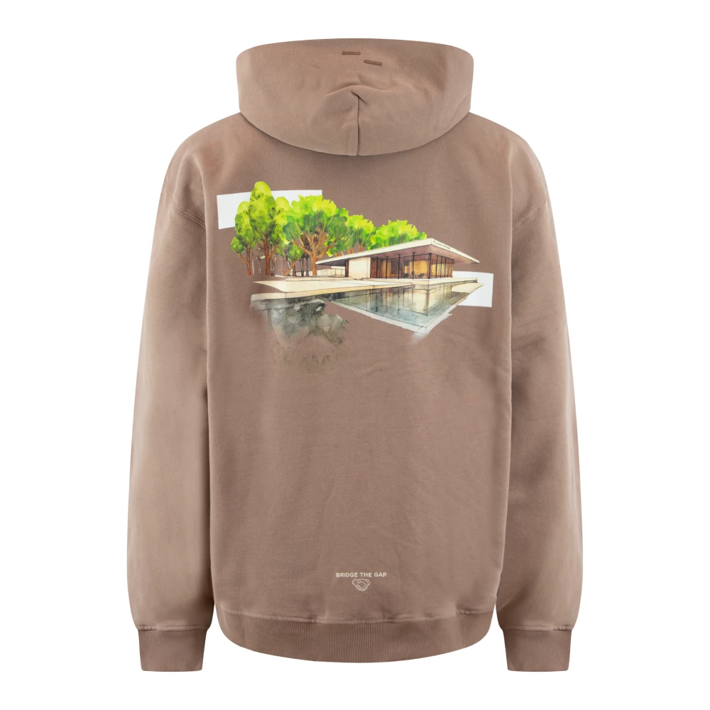 Filling Pieces Pavilion Hoodie voor heren Brown Heren