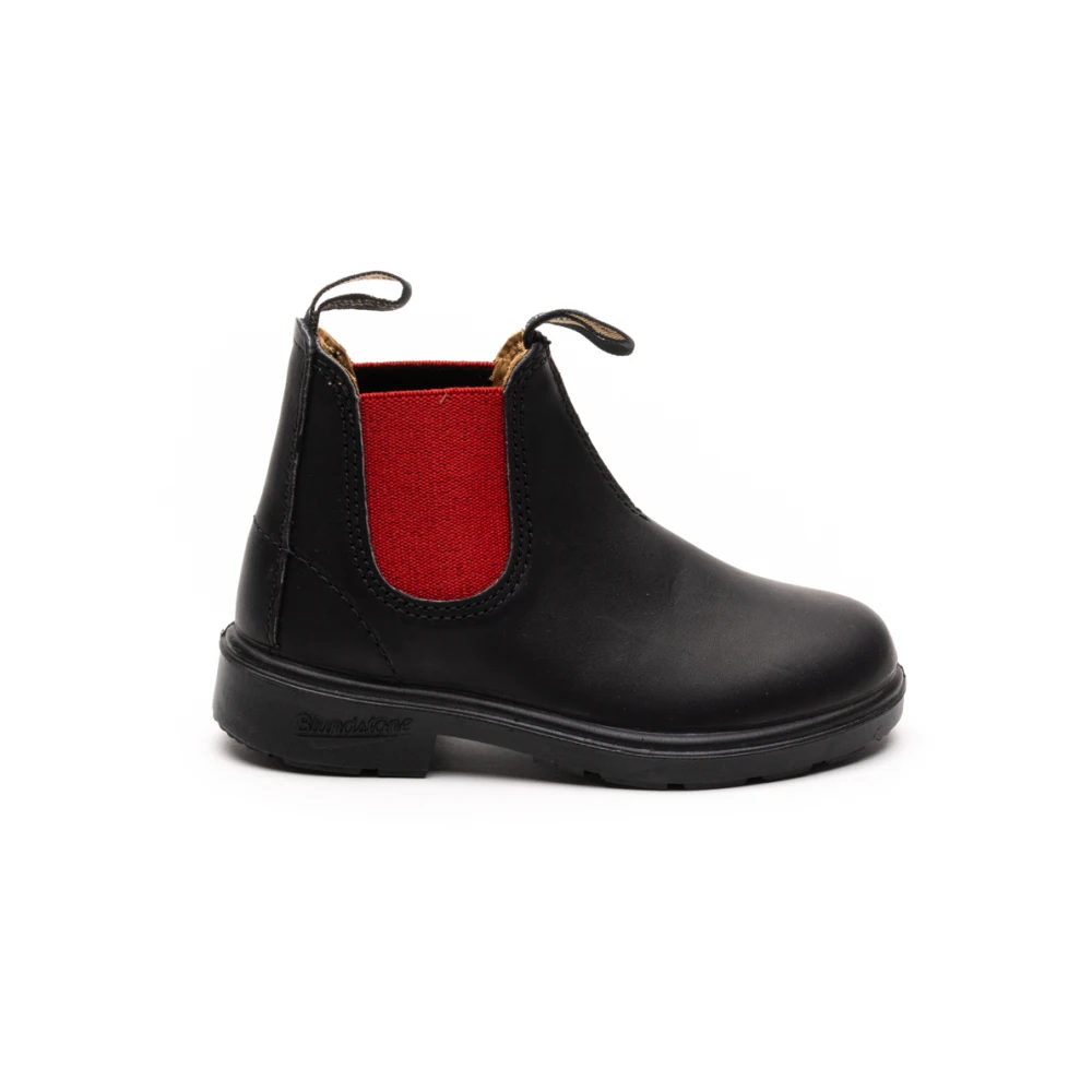 Blundstone Svarta Barnstövlar 581 Black, Pojke