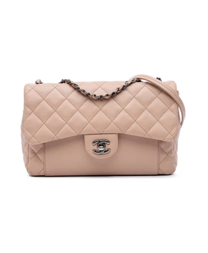 pre-owned-cuir-sacs-chanel