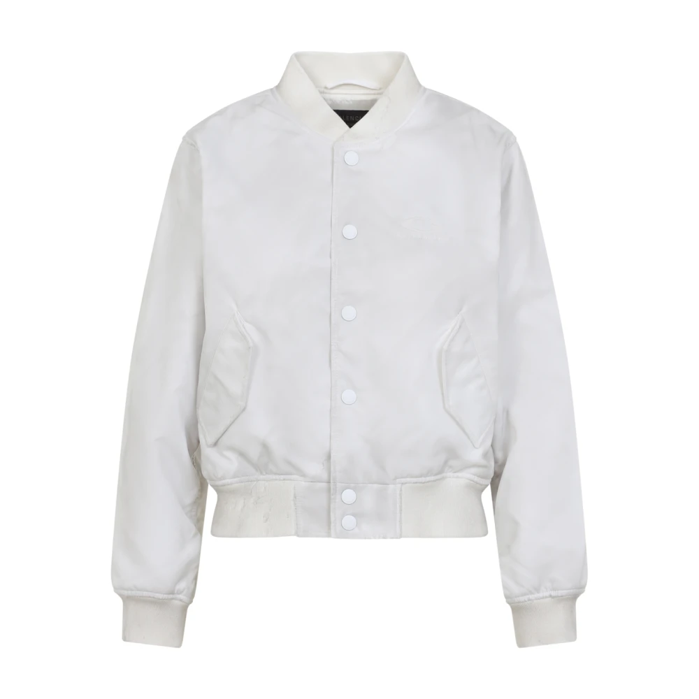 Balenciaga Witte Jas voor Stijlvolle Vrouwen White Dames