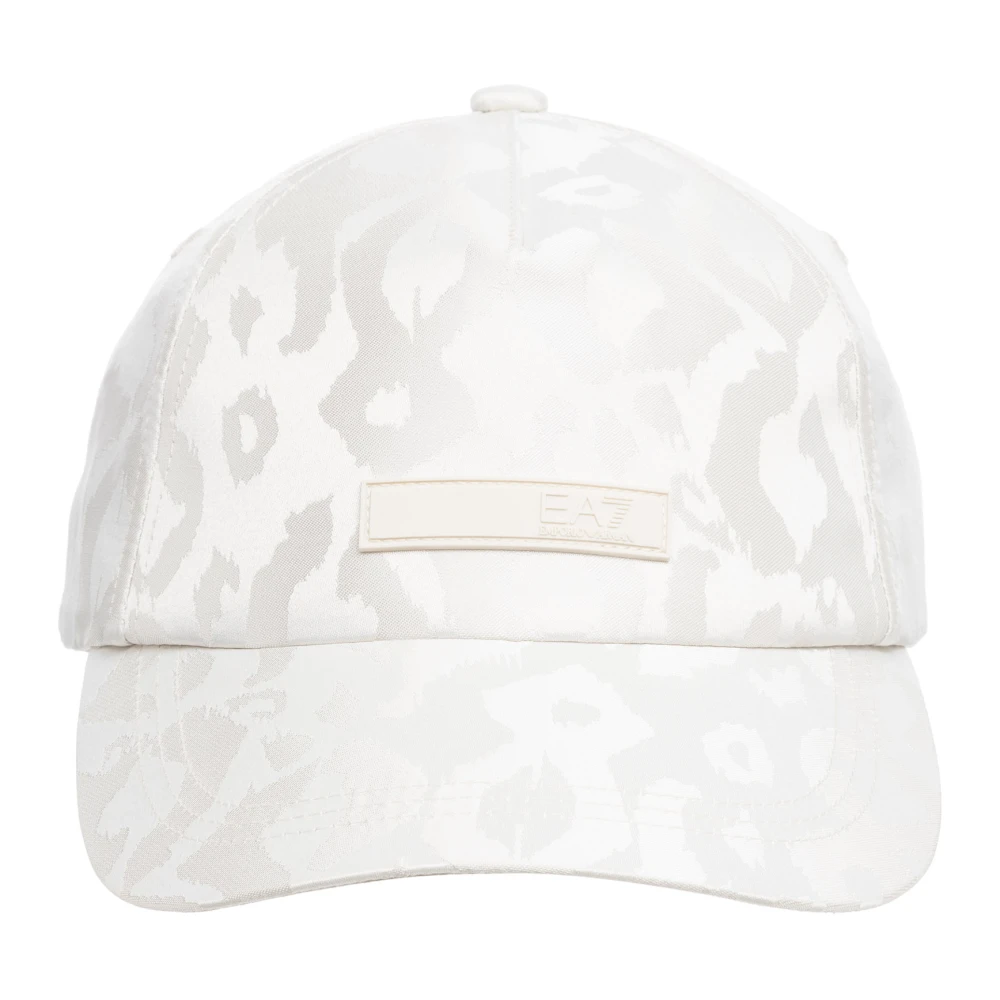 Emporio Armani EA7 Verstelbare Logo Pet Effen Details White Dames