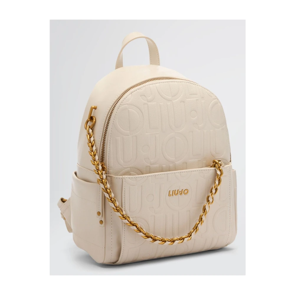 Liu Jo Stijlvolle Rugzak Beige Dames