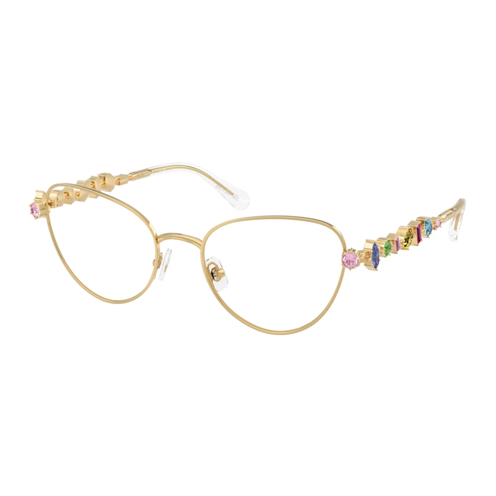 Swarovski Fashion Glasses Sk1024 Blue - Female - Glasses - Yellow - 51 Mm - Accessories