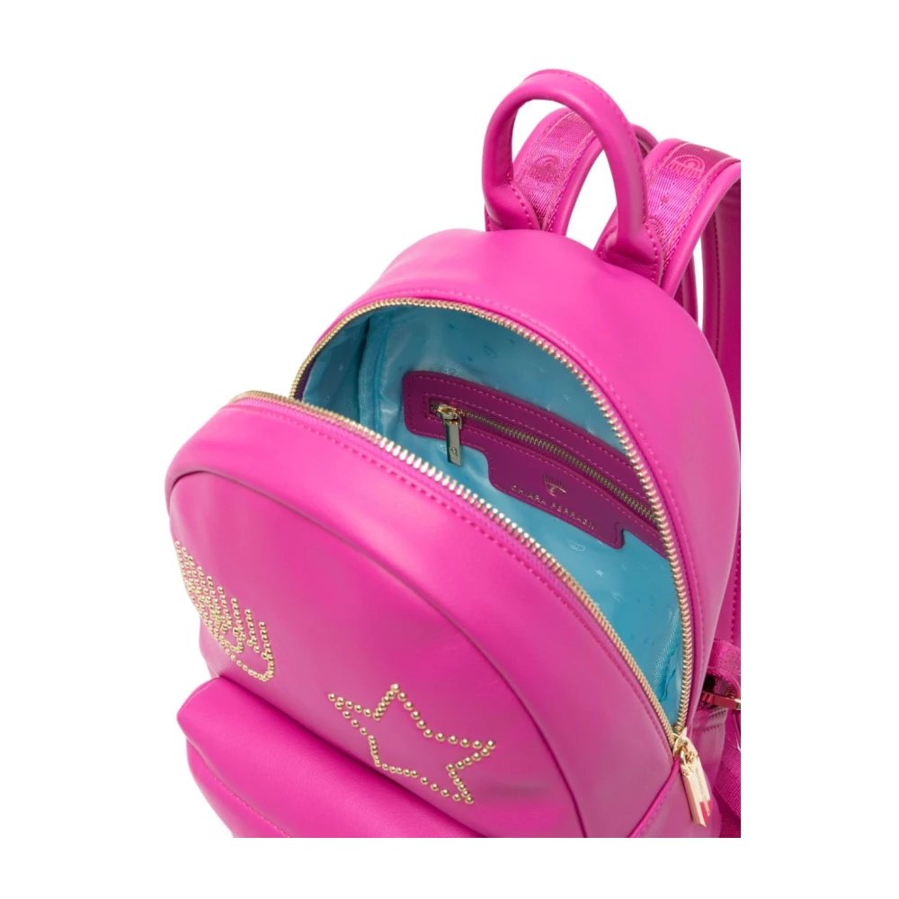 Chiara Ferragni Collection Fuchsia Bucket Bag Rugzak voor Vrouwen Pink Dames