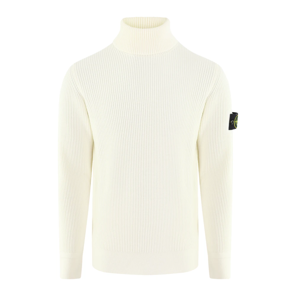 Stone Island Herrstickat White, Herr