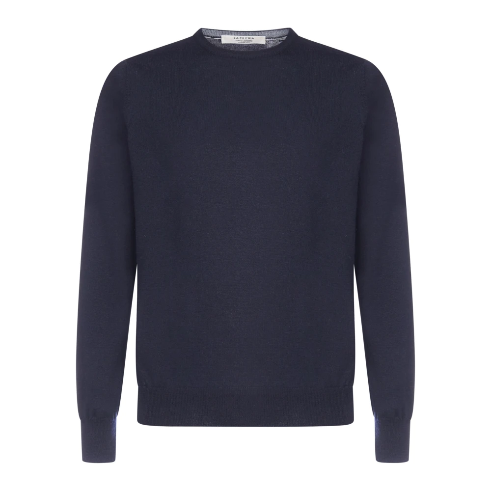 D4.0 Blue D 4.0 Jumpers - Male - Round-Neck Knitwear - L - Knitwear