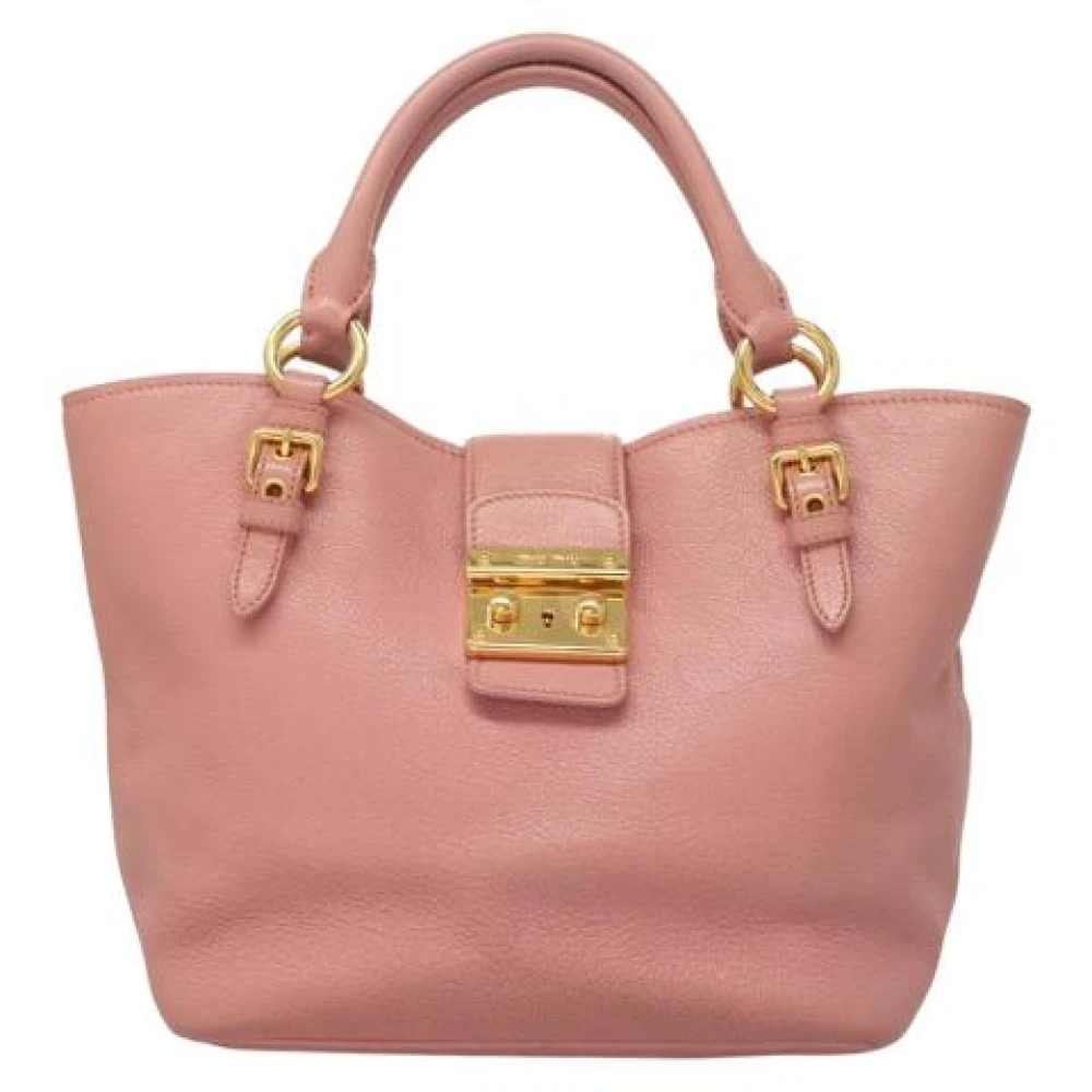 Pre-owned > Pre-owned Bags > Pre-owned Tote Bags - - Miu Miu Pre-owned - Modalova