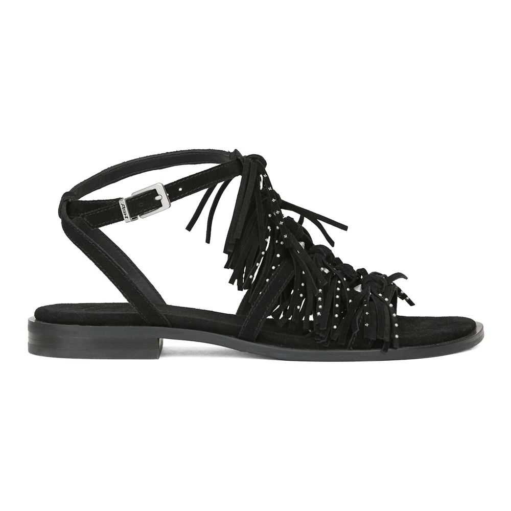 Ash Black Panic Sandal - Female - Flat Sandals - 7 Uk - Shoes