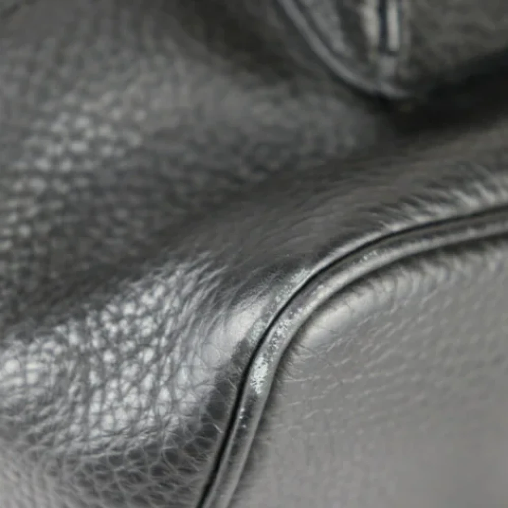Coach Pre-owned Leather backpacks Black Dames