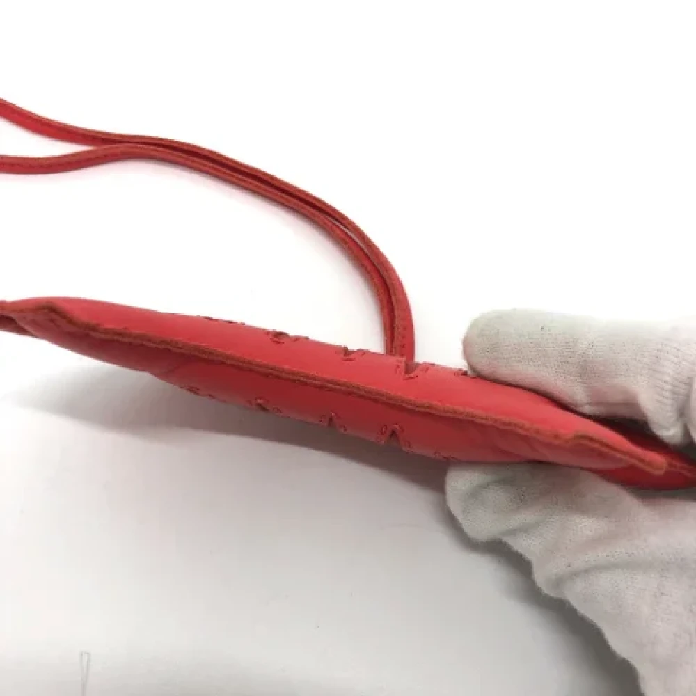 Hermès Vintage Pre-owned Leather key-holders Red Dames
