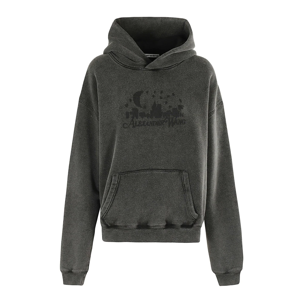 Alexander wang Casual Hoodie voor alle geslachten Gray Dames