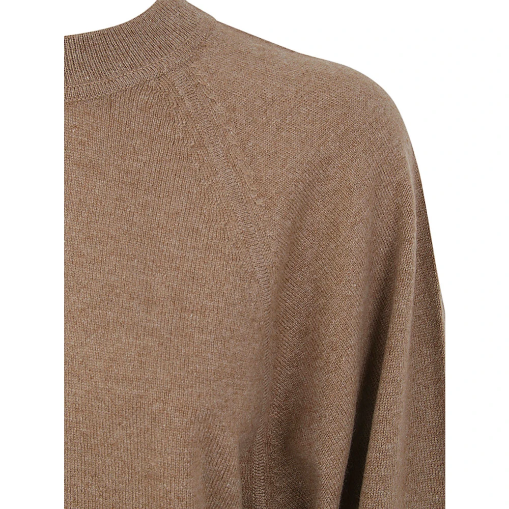 Loulou Studio Melange Cashmere Sweater Brown Dames