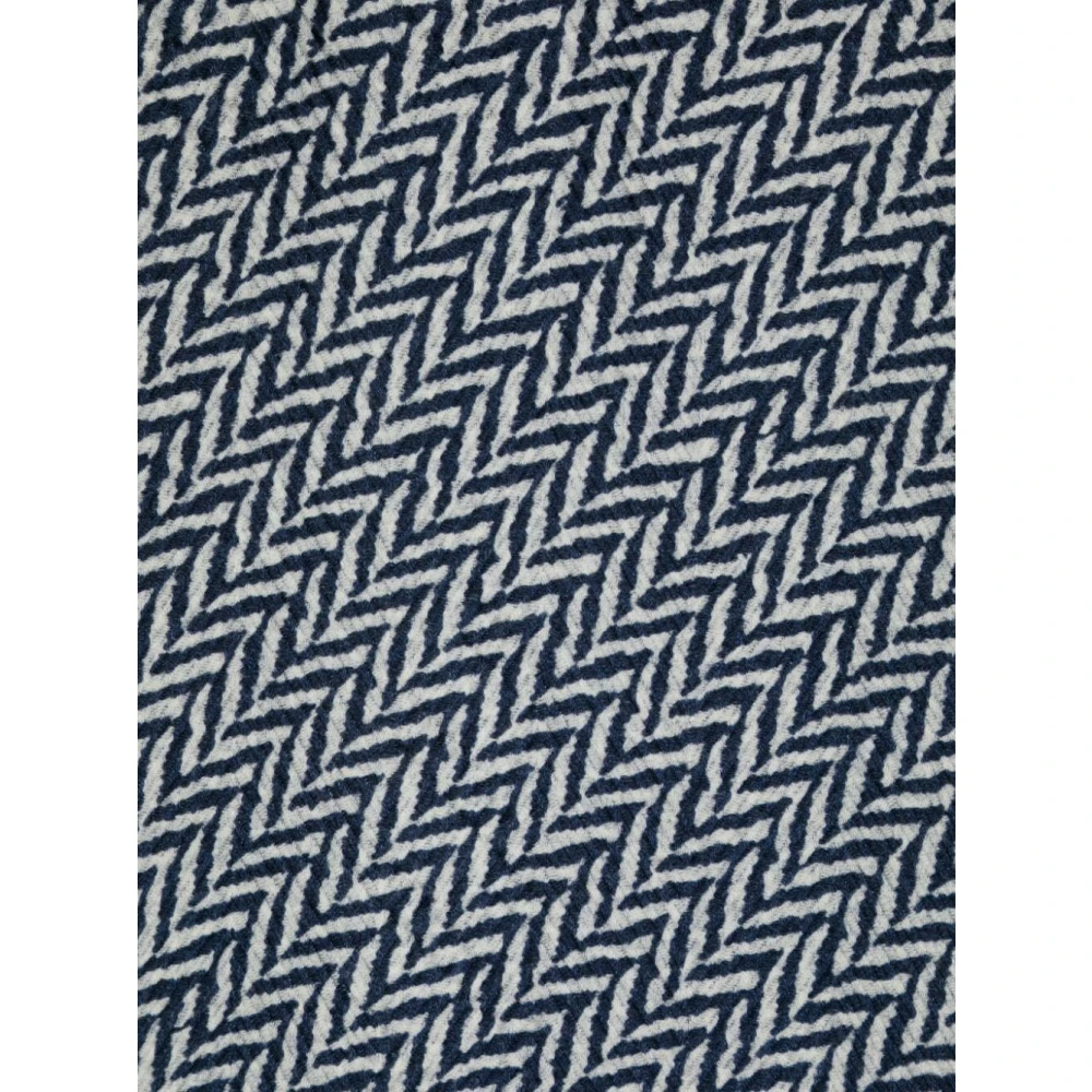 Giorgio Armani Nachtblauwe Sjaal Blue Heren
