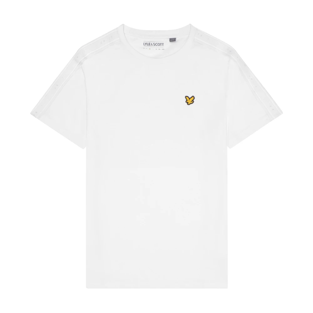 Lyle & Scott Tape T-Shirt White, Herr