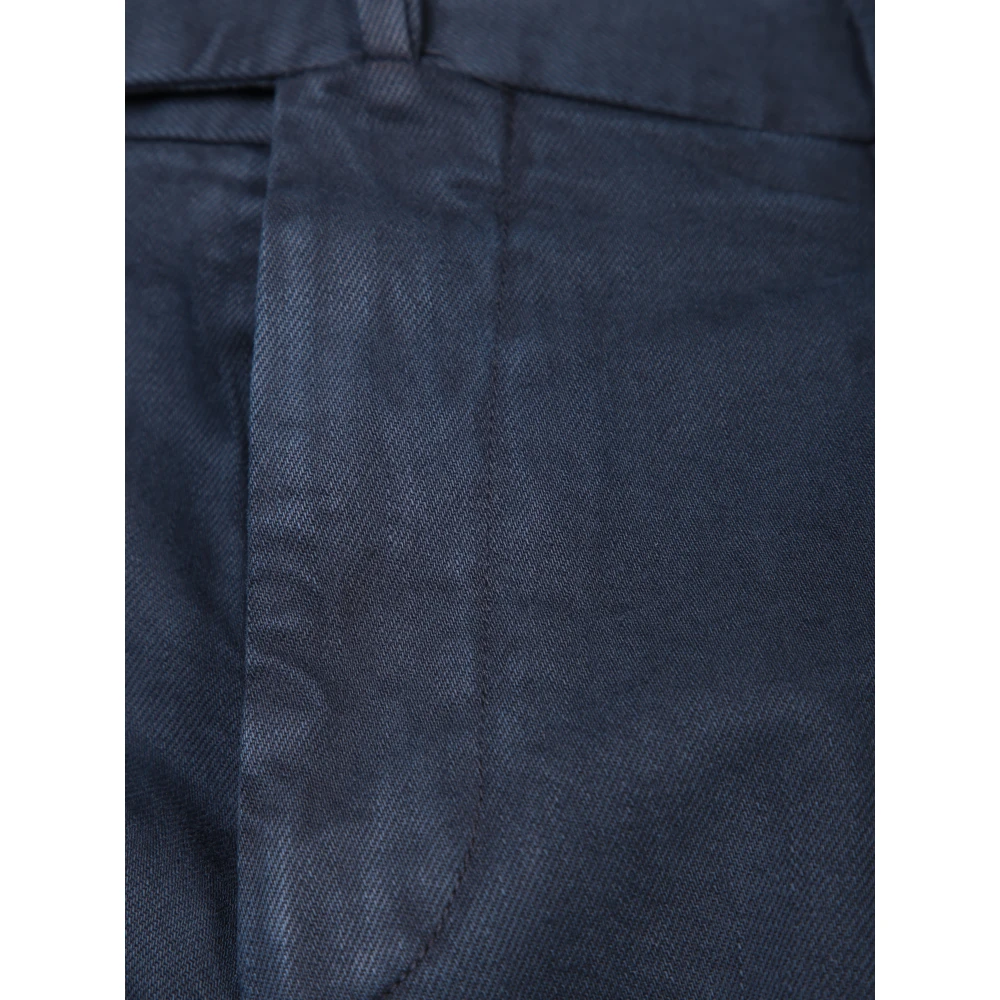 Dell'oglio Blauwe Stijlvolle Broek voor Mannen Blue Heren