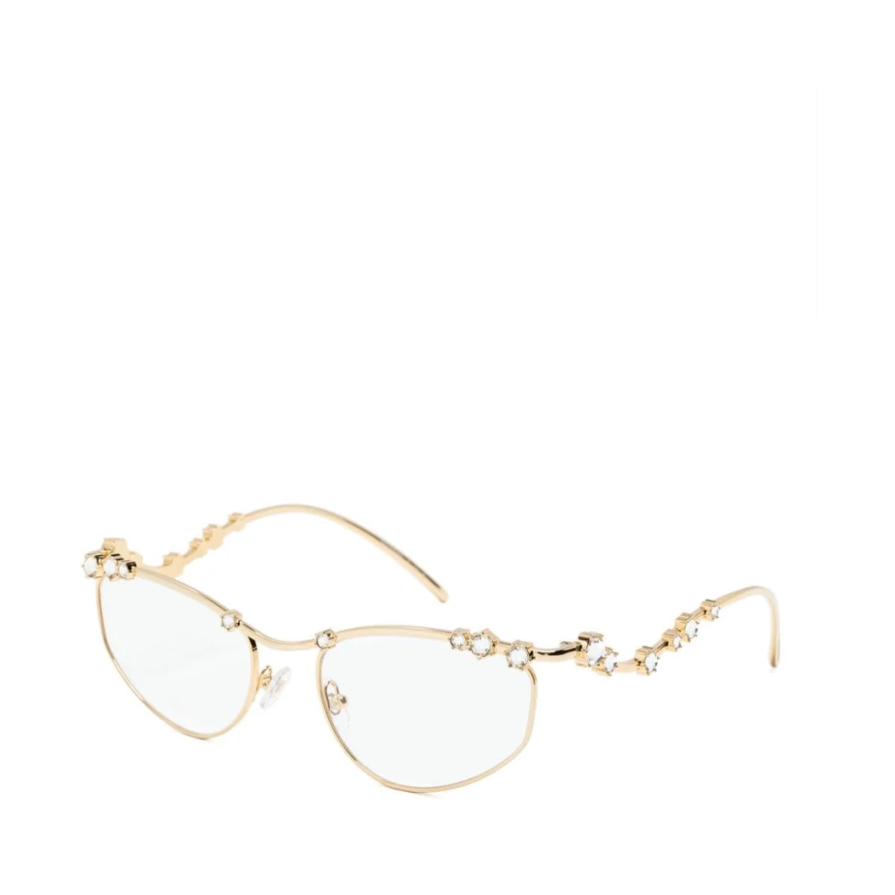 Swarovski Women's Yellow Glasses, 55 Mm, Optical Frame