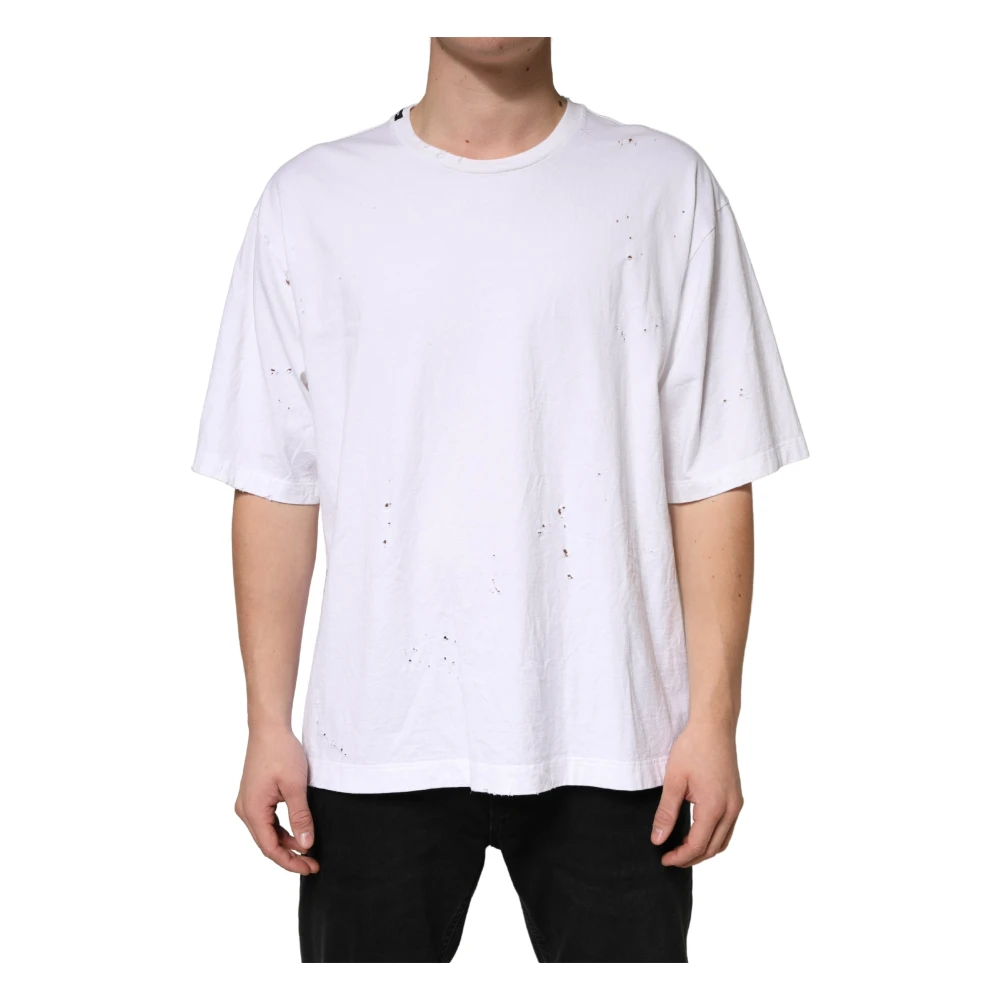 Dolce & Gabbana Uomo Bianco T-Shirts