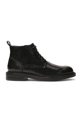 Herr läder ankelboots