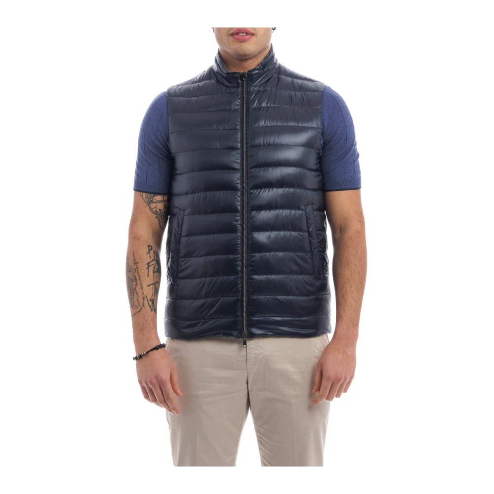 Herno - Jackets > Vests - Blue - Herno - Modalova