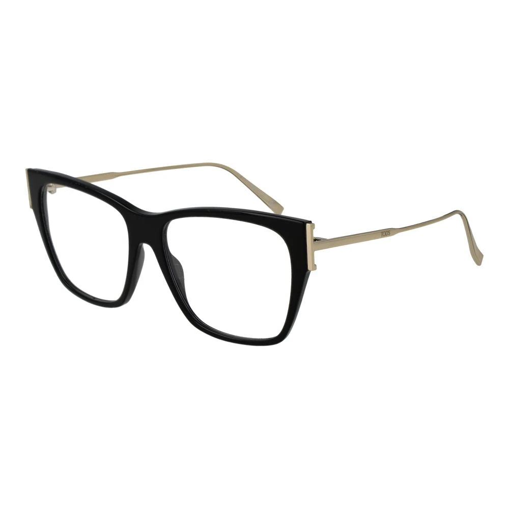 Tod's Donna Nero Rectangle Optical Frame