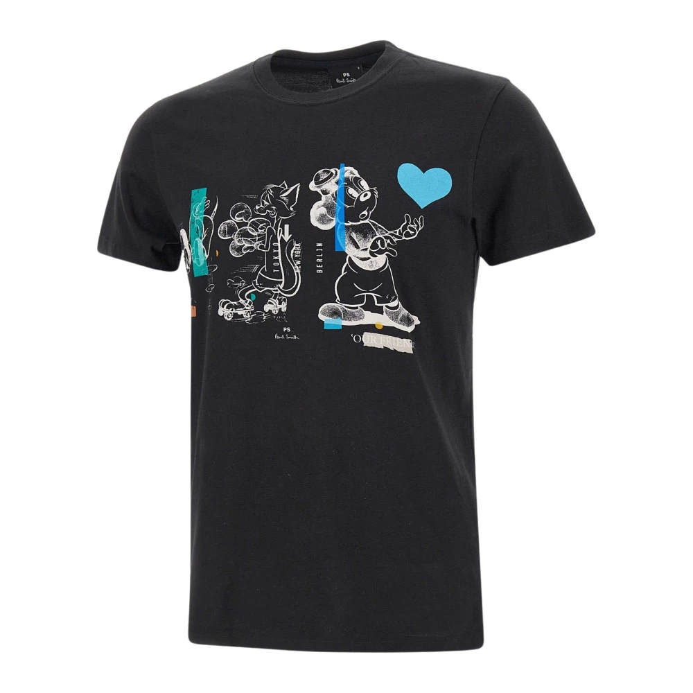 PS By Paul Smith T-Shirts Black Heren