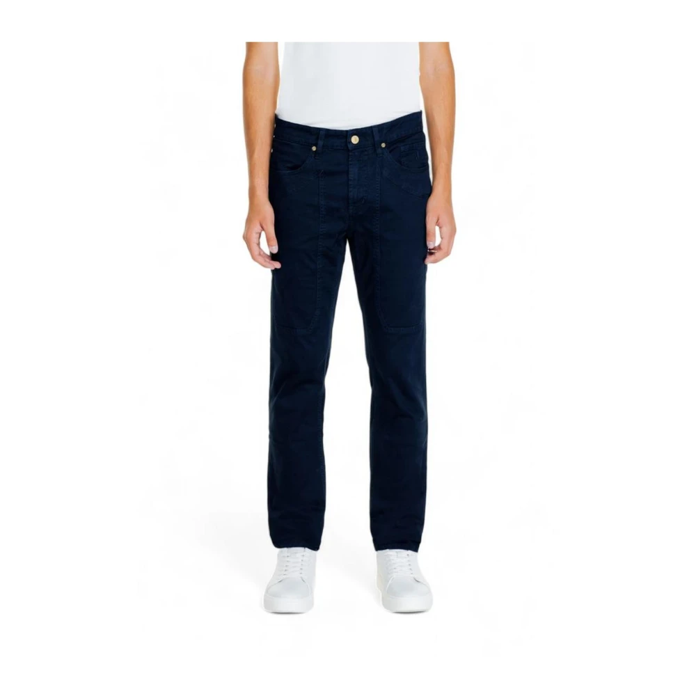 Jeckerson Katoenmix Herenbroeken Collectie Blue Heren