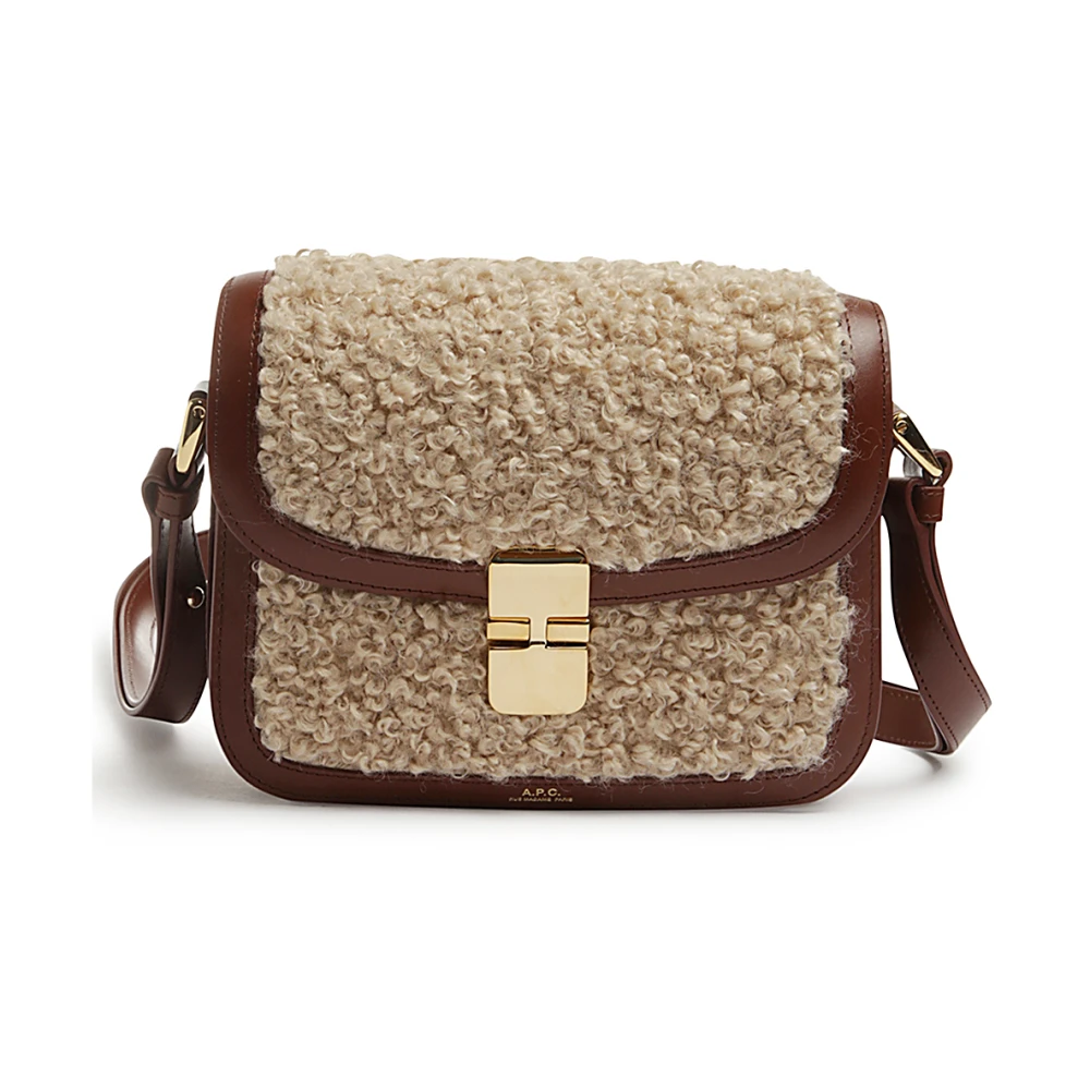 A.p.c. Stijlvolle Crossbody Tas voor Dagelijks Gebruik Brown Dames