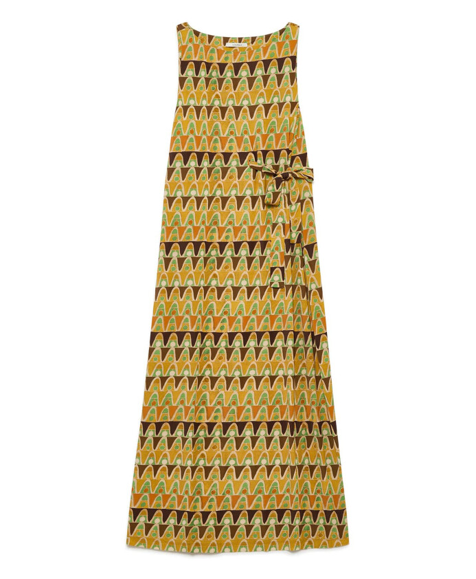 jaune-vert-mer-robe