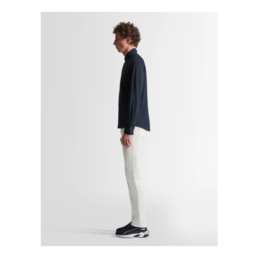 Fusalp Casual Shirts Blue Heren