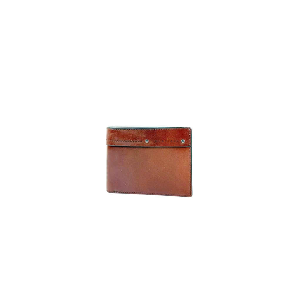 The Bridge Mannelijk Bruin Accessoires Heren, One Size, Ludovico Bifold Met Ritsvak