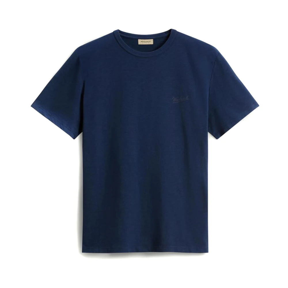 Woolrich - Tops > T-Shirts - Blue - Woolrich - Modalova