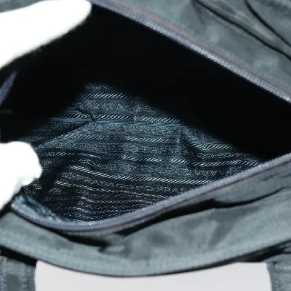 Prada Vintage Pre-owned Fabric prada-bags Black Dames