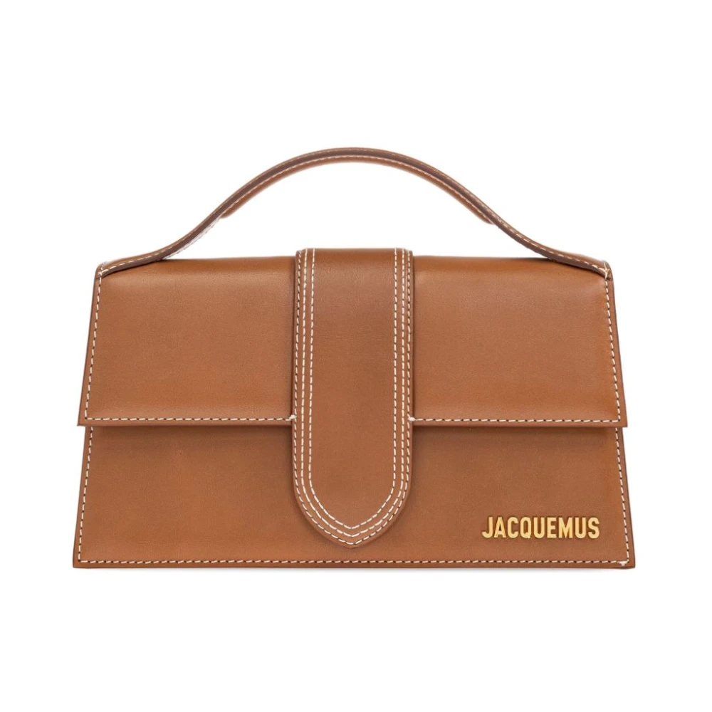 Jacquemus Brown The Large Bambino Bag - Female - Handbags - One Size - Bags