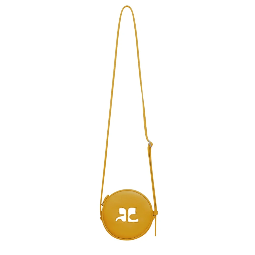 Courrèges Stijlvolle Crossbodytassen voor Vrouwen Yellow Dames