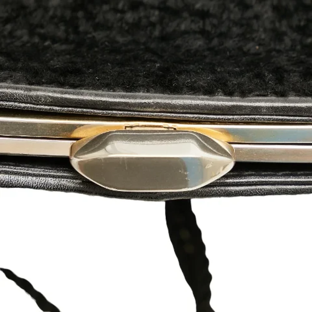 Fendi Vintage Pre-owned Leather fendi-bags Black Dames