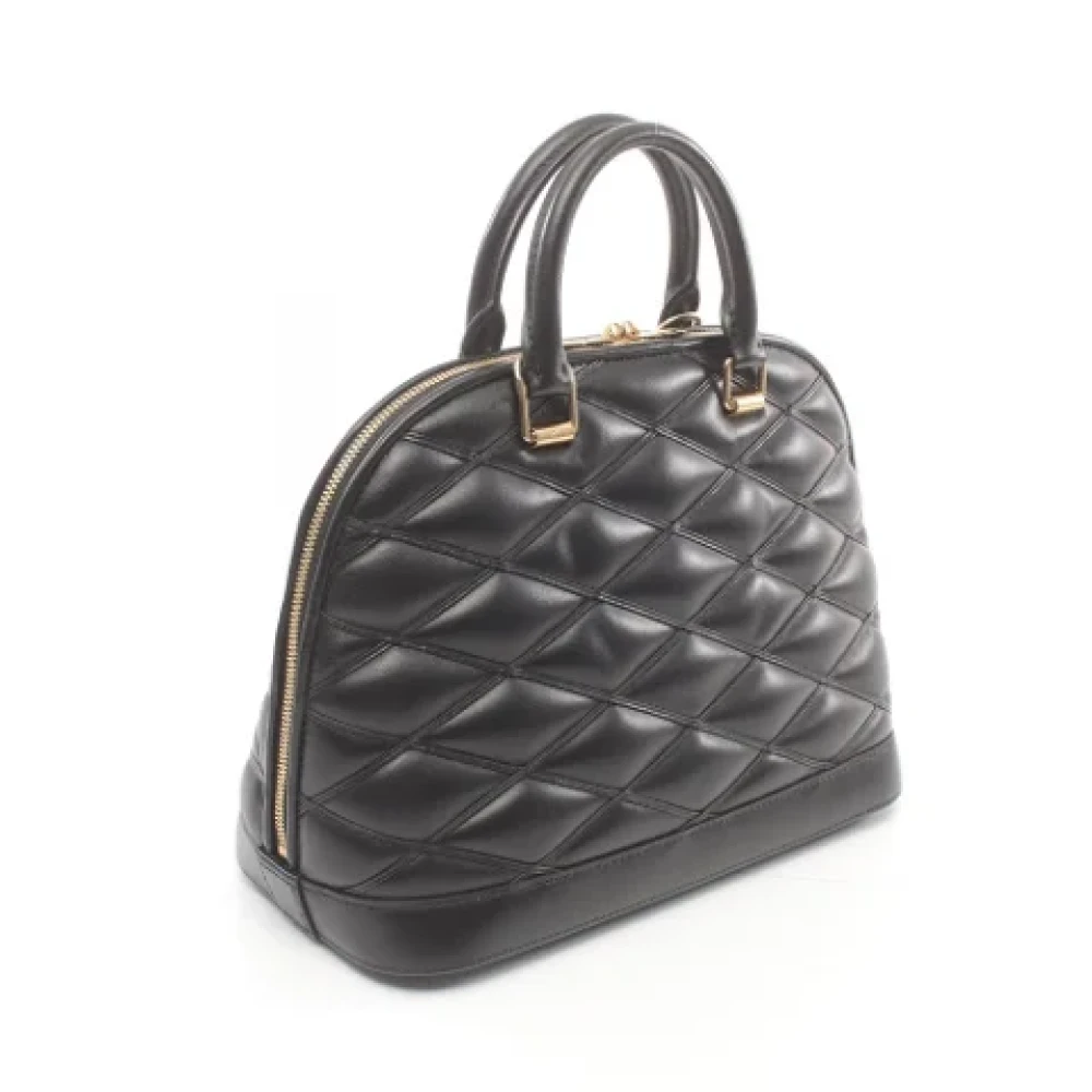 Louis Vuitton Vintage Pre-owned Leather handbags Black Dames