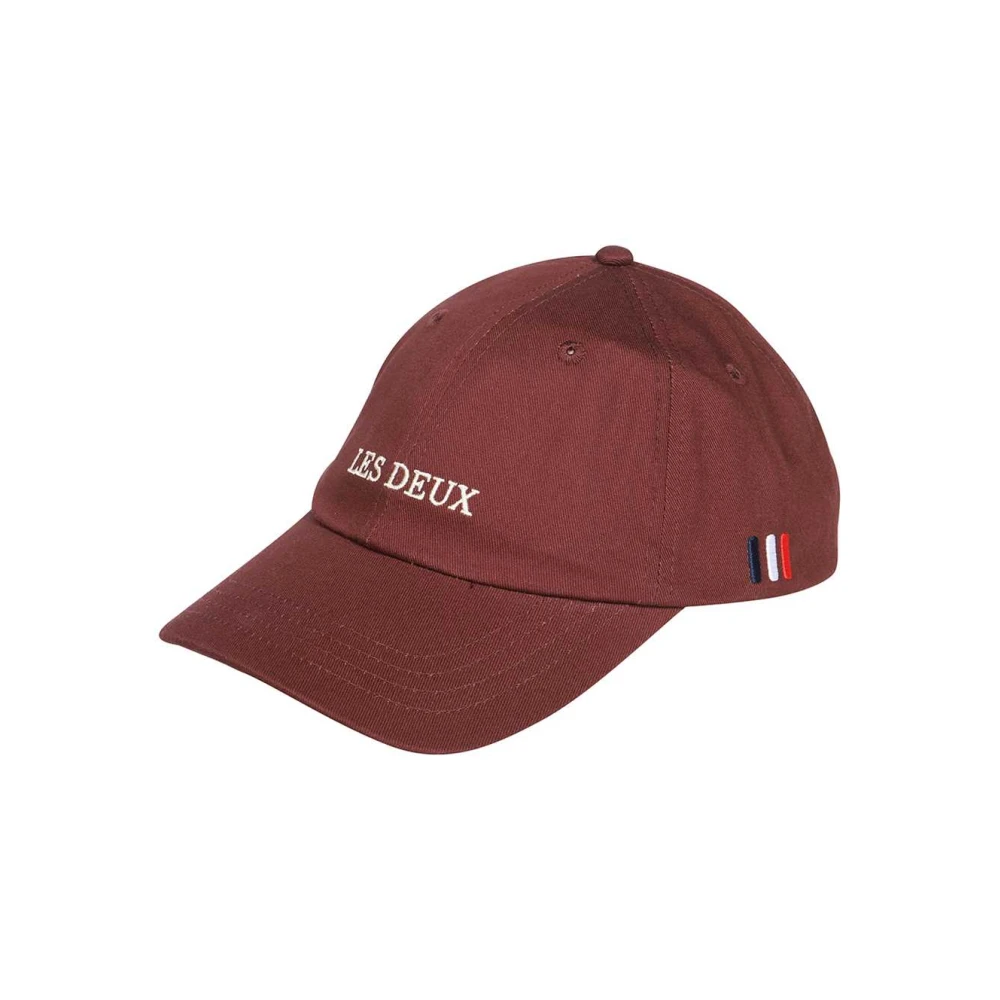 Les Deux Diego Baseball Cap Verstelbaar 100% Katoen Red Heren