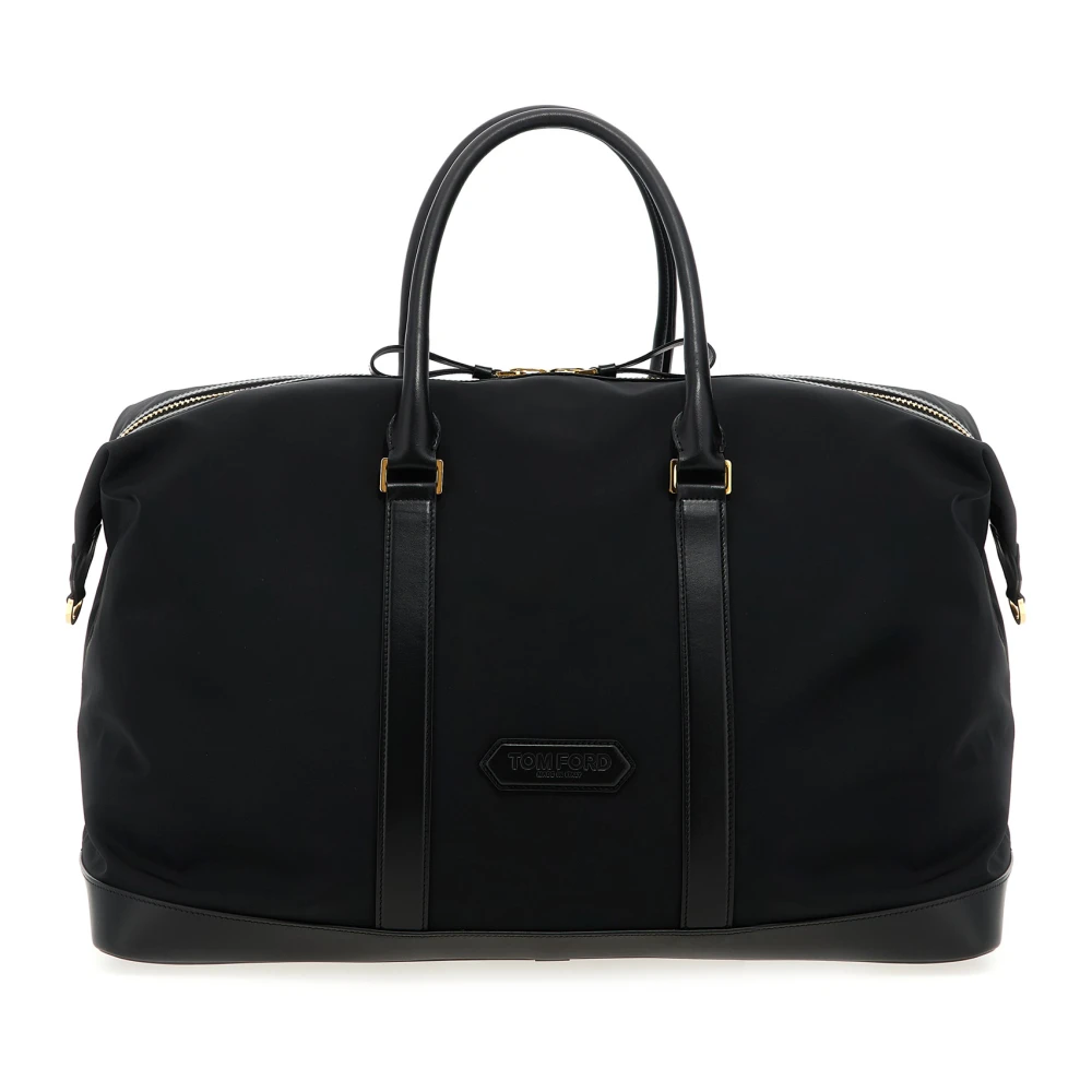 Tom Ford Men's Black Nylon Holdall - Weekend Bags - One Size - Bags