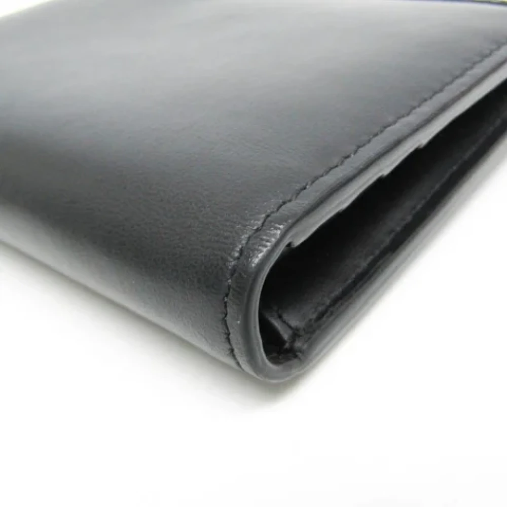 Marni Pre-owned Leather wallets Black Dames