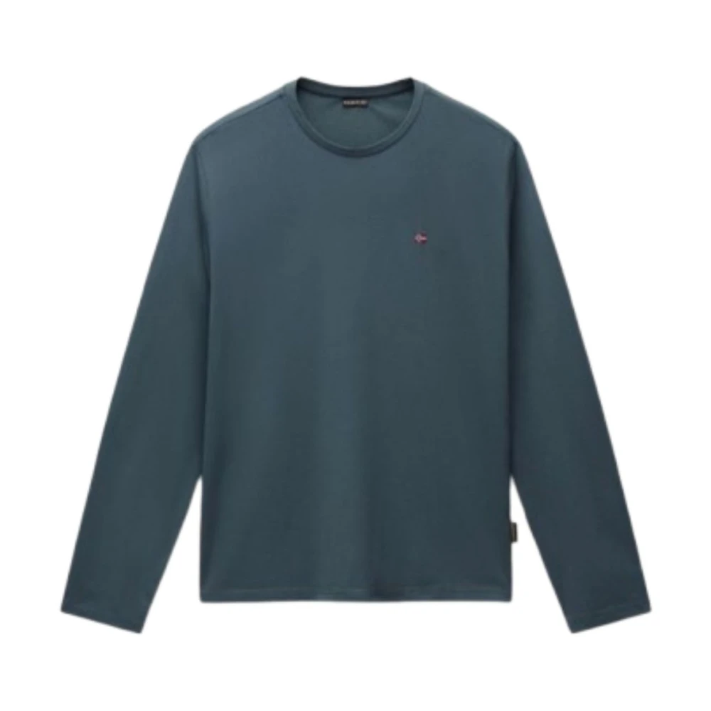 Napapijri Heren Longsleeve T-shirt Green Heren