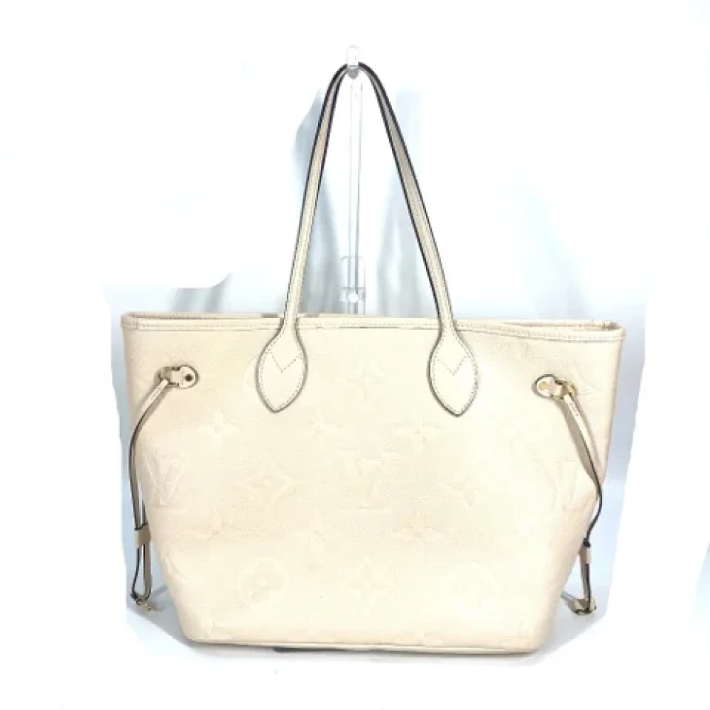 Louis Vuitton Vintage Pre-owned Fabric totes Beige Dames